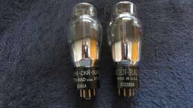 5u4g-vt-244 Kenrad Vt-244 2 Good Testing With Hanging Filament Audio Tubes