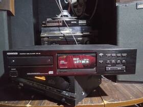 Dp-49 Kenwood Tested And Working Black Single Disc Cd Player 1990 Vintage Unit