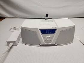 Zk150 Kicker Digital Stereo System Am Fm Tunner Alarm Ipod Model Sounds Good