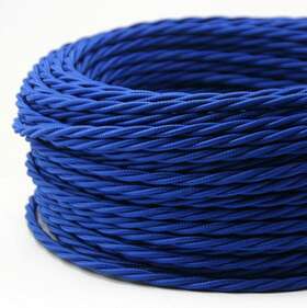 Kirin 793066389492 25ft Vintage Cloth Wire Antique Industrial Electronic Twisted
