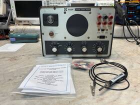 Kg-690 Knight G-690 Signal Tracer. Rare. Nice Shape. Powers On Tested. With Probe Kit
