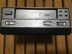 Ks-777c Kraco 1970s Car Auto 8-track Stereo Tape Player As Is
