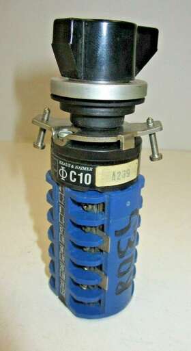 C10-a239 Kraus & Naimer And Rotary Switch C10 A239