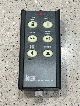 009-6343-00 Kustom Signals Ksi Traffic Radar Speed Gun Wireless Remote
