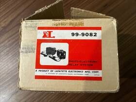 99-9082 Lafayette Photo-electronic Relay System Model Photocell Electric Eye