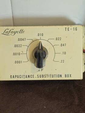 Te-16 Lafayette Rare Vintage ...used Condition