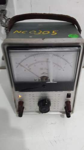 Lmv-87a Leader Millivoltmeter -60db To 50db 1 Mv 300 Volts Recapped Lot #2