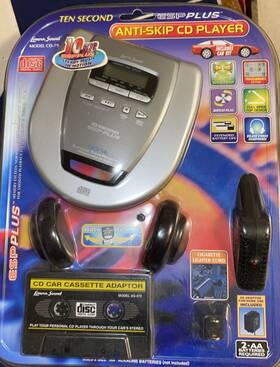 Cd-79 Lenexo 017999300790 Lenoxx Sound Esp Plus Anti-skip Cd Player And Car Kit New