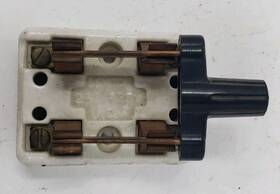 9913 Leviton Vintage Porcelain Knife Switch 25a 125v Usa Original