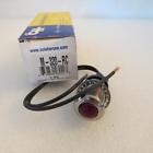 M-320-rc Cole Herdee Volt Panel Mount Light Red Smooth Lens Chromed