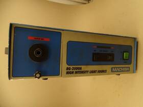 Rg-2500a Machida High Intensity Light Source Powers On Bright 115/230v 5/3a