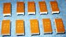 Man3640a Lot Of Vintage Seven Segment Led Displays Orange Look