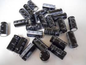 Cesem1v102 Marcon 1000uf 35v Radial Electrolytic Capacitors - Nos Qty 25