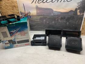 Dp-9000 Maxxima Marine Sea Breeze Stereo System Am/fm Cassette And 2 Speakers