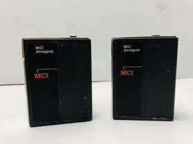 Rc0120 Mci Vintage Pair Of Motorola Airsignal Nec Radio Pagers Both Tested And Working