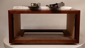 Wc-24 Mcintosh L54 Walnut Cabinet-classic Protection Vintage Style With Panloc System