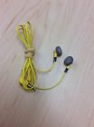 Mdr-e215 Sony Rare Vintage Yellow Sports Ear Buds Free Shipping
