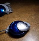 Mdr-q33 Sony Vintage Ocean Blue Hook Headphones Walkman