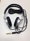Mdr-v300 Sony Monitor Series Silver And Black Stereo Headphones Rare