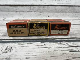 14-4034 Meissner Vtg Standard Oscillator Coil 456khz Kc Miller 5480-c Nos Lot