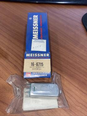 16-6715 Meissner Input If Transformer 262khz Kc Og Box And Instructions Nos/nib