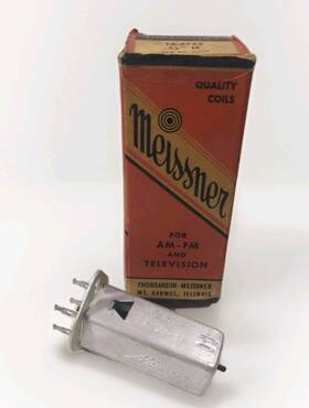 16-6752 Meissner Input If Transformer 262khz Kc Og Box And Instructions Nos/nib
