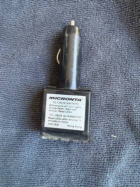 22-1635 Micronta Vintage Battery Alternator Tester