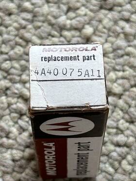 24a40075a11 Motorola 24d40075a11 Part # If Transformer 540f 6347