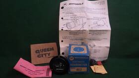 Hm12 Motorola Nos Vintage 5 Digit Hourmeter 12v