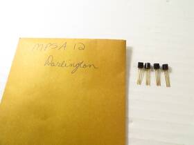 Mps-a12 Motorola 4 Pack Oem Mpsa12 Npn Darlington Transistor - To-92 To92 Us Seller