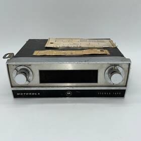 Tm706s Motorola Vtg 1960s Model 8-track Tape Player-underdash Mount Untested