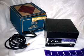 12v.dc-4nib Mr. Cb 7078 Vintage Model Regulated Dc Power Supply 110-20v.ac/12v.dc-4 Amp Nib