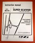 Ms119 Antenna Instruction Manual Super Scanner Mounting Guide Specialists