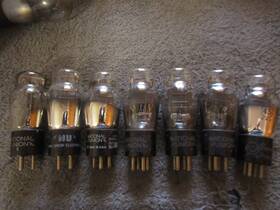 45st National Union & Other 7 Nos To Strong And 45 St Radio Triode Audio Tubes