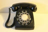 Ne-500 Northern Electric Vintage Black Rotary Dial Phone By Telephone