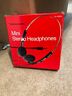 Nova-35 Realistic Vtg Mini Stereo Headphones Binaural Amplified Listener Lot