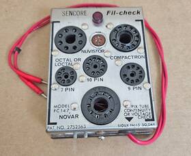 Fc147 Novar 1960s Sencore Fil-check Filament Checker Model