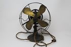 Cat257599 Np 25935-c Ge Antique Wiz Vinta Oscillating Fan Brass