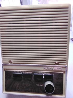 A-4641 Nutone Scovill Intercom System Speaker