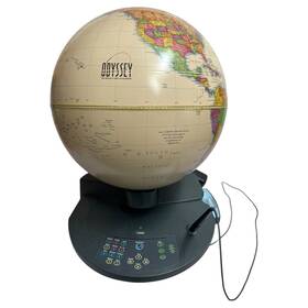 136100-asy-a Odyssey Explore Technologies Original 1st Edition World S First Atlasphere Geozon Works Vtg