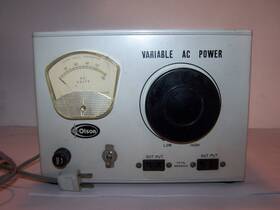 T-281 Olson Variable Ac Power Model 500 Watts 0-140 Volt Vintage Japan #99