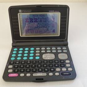 Ex888l Oregon Scientific Electronic Organizer A3