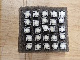 Evqpag04m Panasonic Tacticle Switch Spst 6mm 25 Pieces