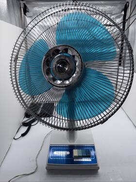 F-1607 Panasonic 120v 16 Inch Blade 5-way Oscillator Desk Fan