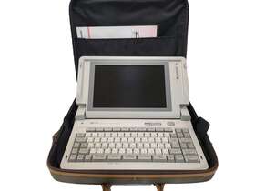 Fw-u1j82 Panasonic Vintage Japanese Portable Word Processor Laptop Type Writer