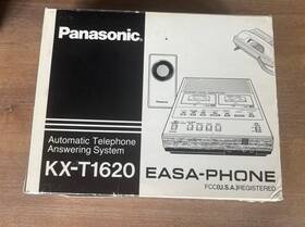 Panasonic Kx-t1620 Kx-t1520 Easa-phone Answering System Wood Grain Vintage Boxed Manual