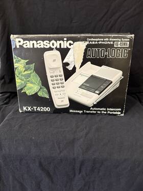 Pqqx563oza Panasonic Vtge Kx-t4200 Automatic Intercom Message Transfer To The Portable