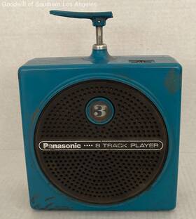 Panasonic Rq-830s Vintage 1970s Dynamite Tnt 8 Track Player -blue