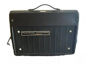 S-220 Perma Power Vintage Announcer Model Portable Loudspeaker Tested And Works