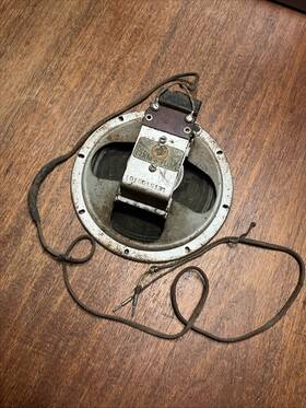 1015815131 Permoflux Vintage 8 Inch Speaker For Parts Or Repair Untested Perm O Flux